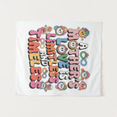 Die Liebe einer Mutter ist grenzenlos und zeitlos Wandteppich (Vorderseite (Horizontal))