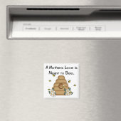Die Liebe einer Mutter ist 'Meant to Bee Magnet' Magnet (In Situ (Geschirrspüler))