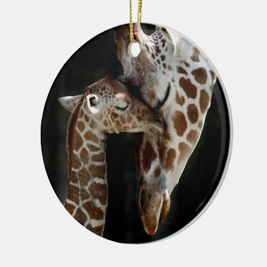 Die Liebe einer Mutter Keramik Ornament (Links)