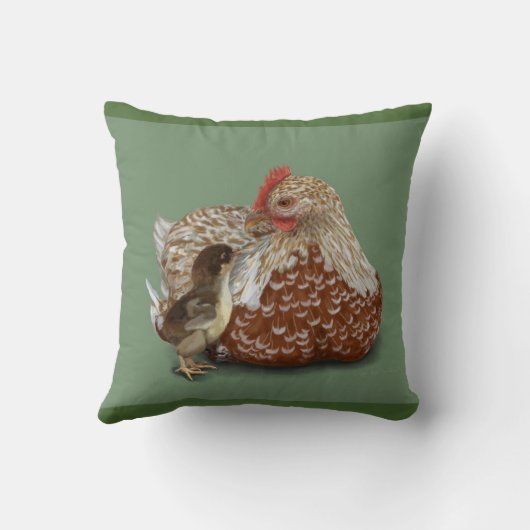 Die Liebe einer Mutter Kissen (Rückseite)