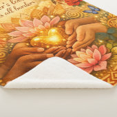 Die Liebe einer Mutter — Sherpa-Decke Sherpadecke (3/4)