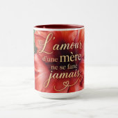 Die Liebe einer Mutter verwelkt nie  Tasse (Zentrum)