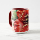 Die Liebe einer Mutter verwelkt nie  Tasse (Vorderseite Links)