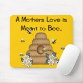Die Liebe einer Mutter wird zur Biene Mousepad (Mit Mouse)