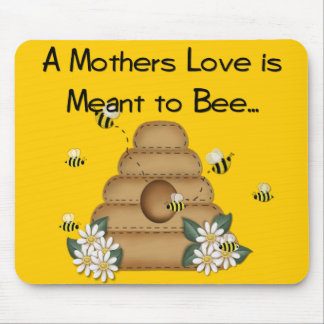Die Liebe einer Mutter wird zur Biene Mousepad