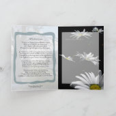 Die Liebe eines Bruders, Beileidskarte Karte (Innenseite)