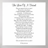 DIE LIEBE EINES FREUNDES POSTER (Vorne)