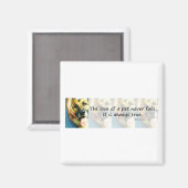 Die Liebe eines Haustieres Magnet (Vorderseite/Rückseite)