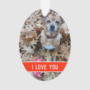 die Liebe eines Hundes Ornament