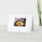 Die Liebe Feiertagskarte (Rückseite)