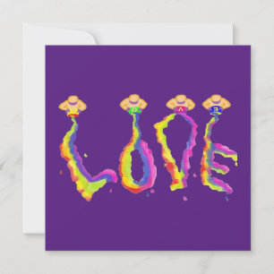Die LIEBE-Flachkarte