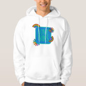 Die Liebe gewinnt. Gay Regenbogen lgbtq Hoodie (Vorderseite)