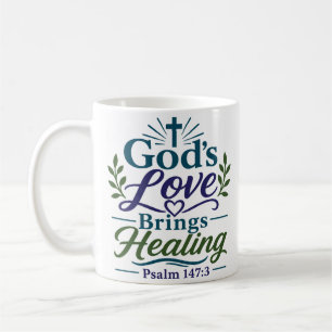 Die Liebe Gottes bringt tägliche Heilung Spirituel Kaffeetasse