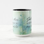 Die Liebe Gottes der Römer wurde in unser Herz geg Tasse (Zentrum)