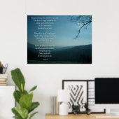 Die Liebe Gottes drucken Poster (Heimbüro)