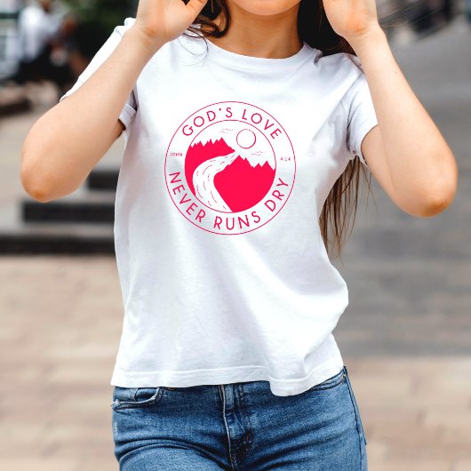 Die Liebe Gottes führt niemals die trockene Bibel T-Shirt