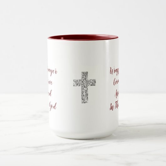 Die Liebe Gottes in der vom Glauben Inspiriert Tas Tasse (Zentrum)