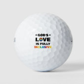 Die Liebe Gottes ist ein Monat voller inklusiver G Golfball (Vorderseite)