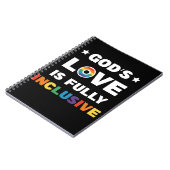 Die Liebe Gottes ist ein Monat voller inklusiver G Notizblock (Linke Seite)