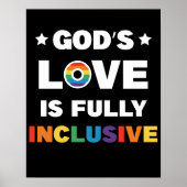 Die Liebe Gottes ist ein Monat voller inklusiver G Poster (Vorne)