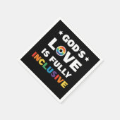 Die Liebe Gottes ist ein Monat voller inklusiver G Serviette (Ecke)