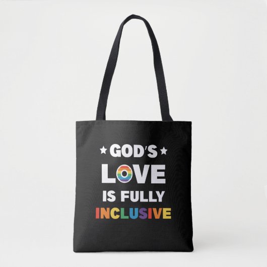 Die Liebe Gottes ist ein Monat voller inklusiver G Tasche (Vorderseite)