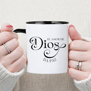 Die Liebe Gottes Spanischer Christlicher Kaffeebec Tasse
