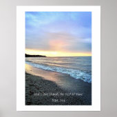 Die Liebe Gottes steht auf der Probe der Zeit. Poster (Vorne)