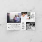 Die Liebe ihrer Mutter beide. Karte (Innenseite)