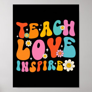 Die Liebe Inspirierte die Schule vom ersten Tag an Poster