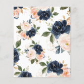 Die Liebe ist in Bloom Bridal Dusche Einladung (Rückseite)