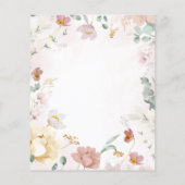 Die Liebe ist in Bloom Bridal Dusche Einladung (Rückseite)