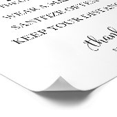 Die Liebe ist in der Luft, aber auch die Keime sin Poster (Ecke)