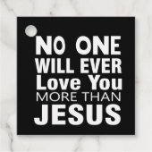 Die Liebe Jesu Geschenkanhänger (Vorderseite)