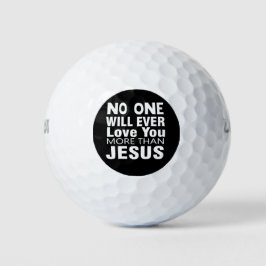 Die Liebe Jesu Golfball