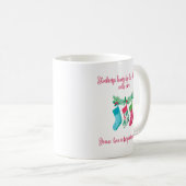 Die Liebe Jesu ist über den Vergleich von Weihnach Kaffeetasse (VorderseiteRechts)