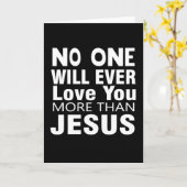 Die Liebe Jesu Karte (Gelbe Blume)