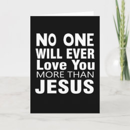 Die Liebe Jesu Karte