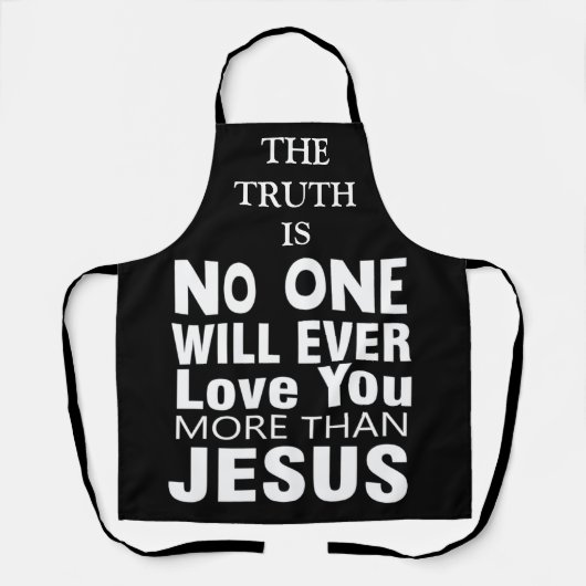 Die Liebe Jesu Schürze (Vorderseite)