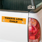 Die Liebe-Kind des Tigers - Golf-Wagen Autoaufkleber (Auf Lkw)