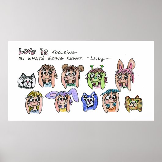 Die Liebe konzentriert sich auf ...das Gesetz des  Poster (Vorne)