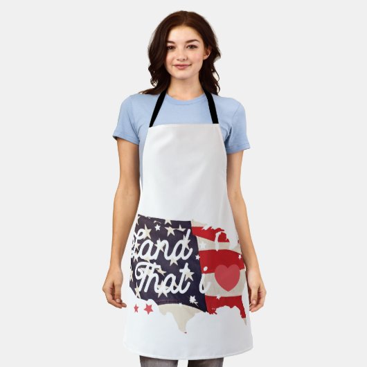 Die Liebe Land I Schürze (Getragen)