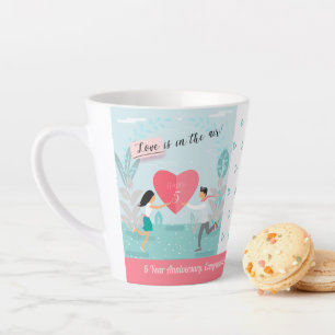 "Die Liebe liegt in der Luft!" Hochzeitstag des ve Milchtasse