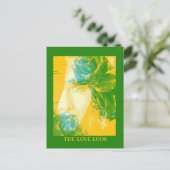 Die Liebe-Look Collage Postkarte (Stehend Vorderseite)