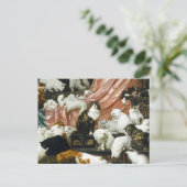 Die Liebe meiner Ehefrau von Carl Kahler Cat Postkarte (Stehend Vorderseite)