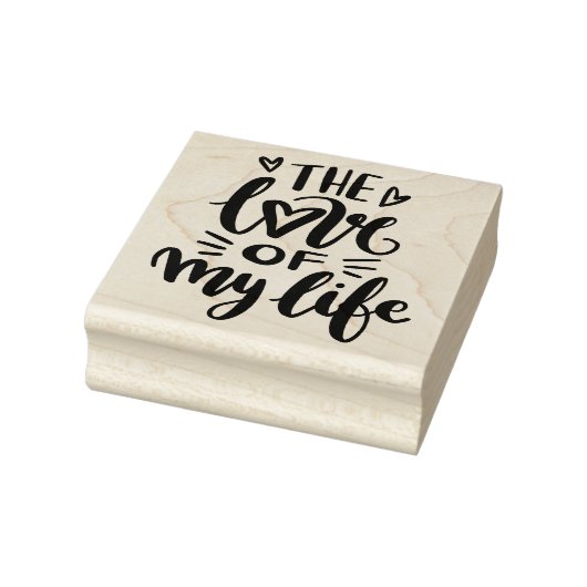 Die Liebe meines Lebens Gummistempel (Stempel)