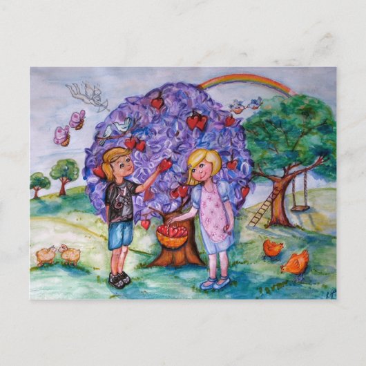 Die Liebe Pickers Postkarte (Vorderseite)