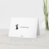 Die Liebe seiner Mutter beide. Karte (Rückseite)