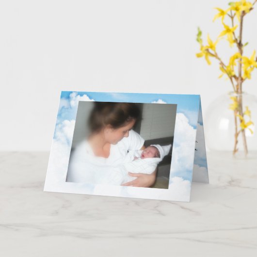 Die Liebe seiner Mutter beide. Karte (Gelbe Blume)