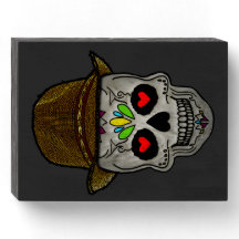 Die Liebe Skull Fedora Hat
